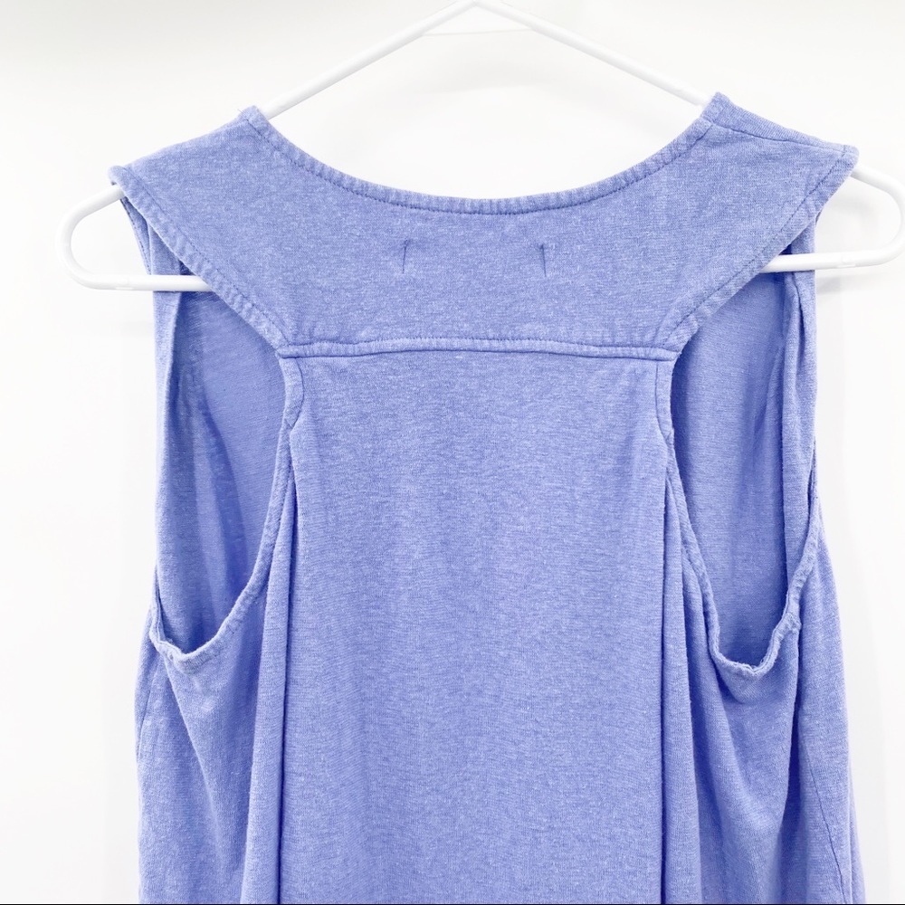 FREE PEOPLE BEACH I Tank Top Purple Lavendar Medium - Picture 4 of 10